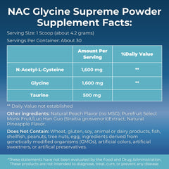 MYOXCIENCE NAC Glycine Supreme packaging