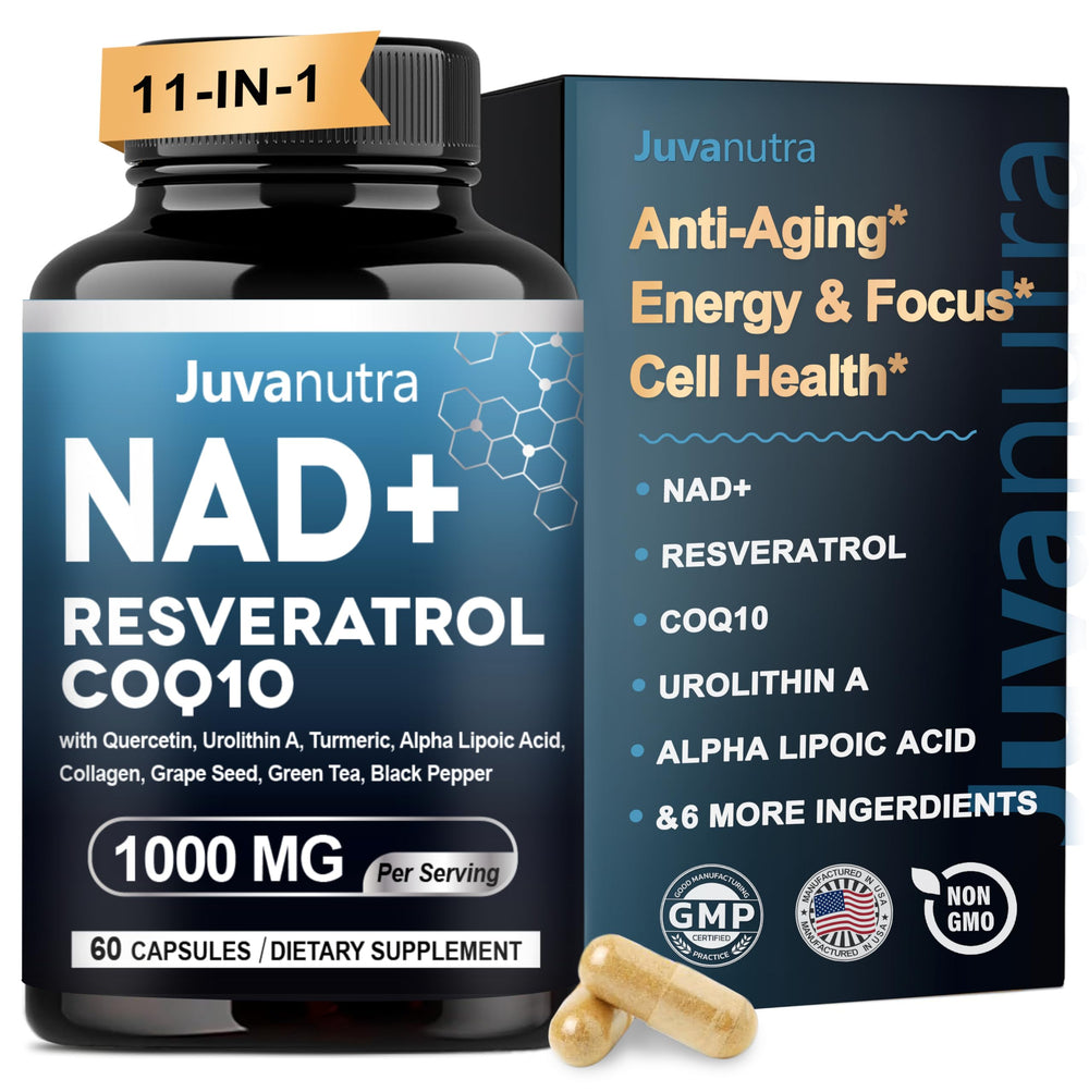 NAD Supplement 11-in-1 Extra Strength bottle front view