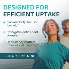 Antioxidant blend components: Resveratrol, Pterostilbene, CoQ10, ALA, Astaxanthin