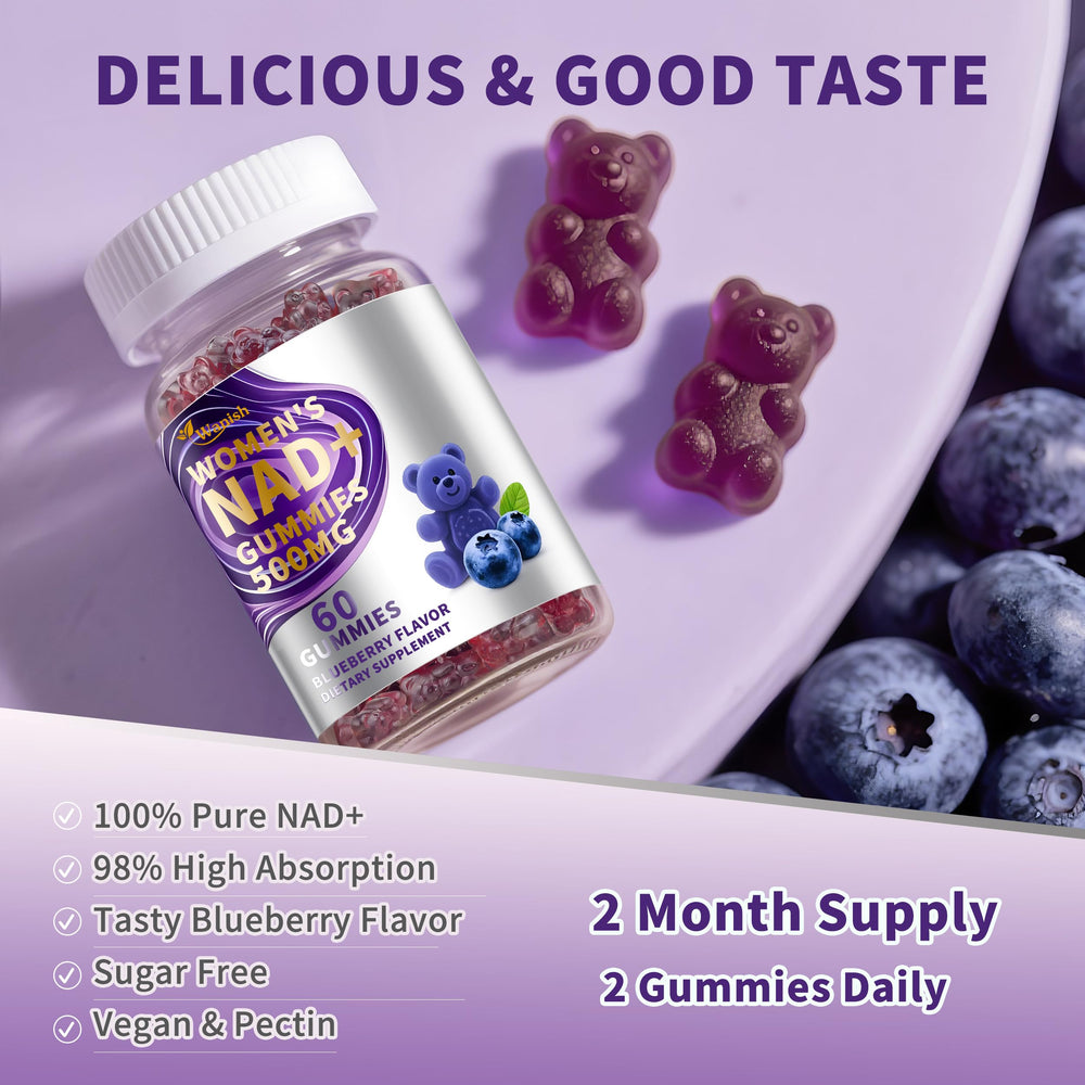 Whole NAD Gummies Women 3-Pack packaging box