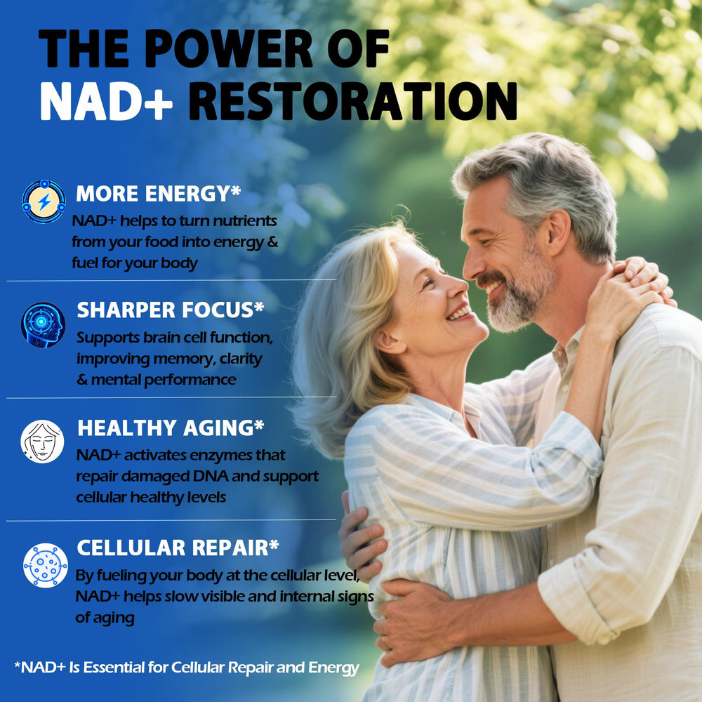 Close-up of Urolithin A and NAD+ blend