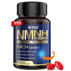 NAD+ NMNH Liposomal 500mg bottle front view