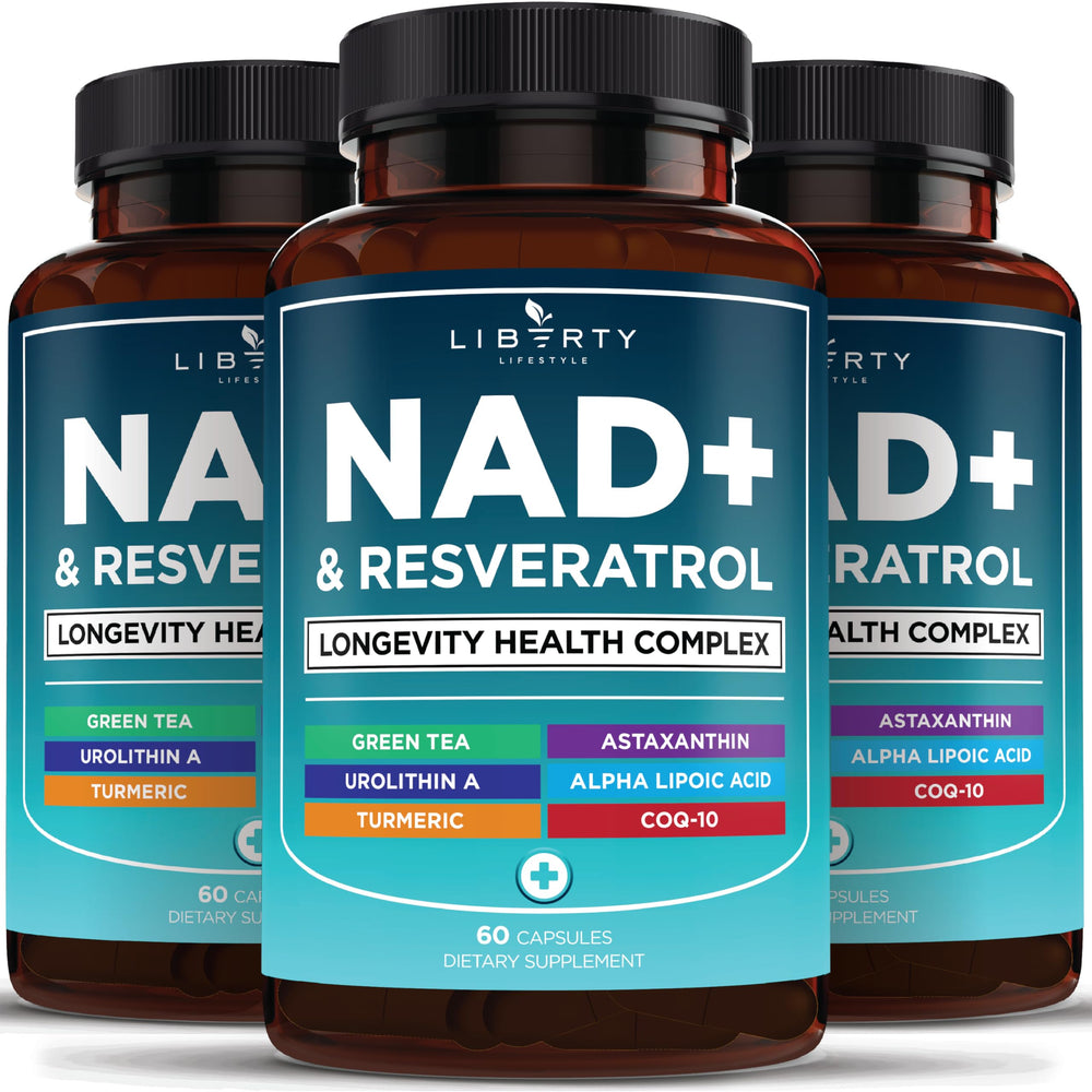 NAD+ Supplement Complex 180-count bottle