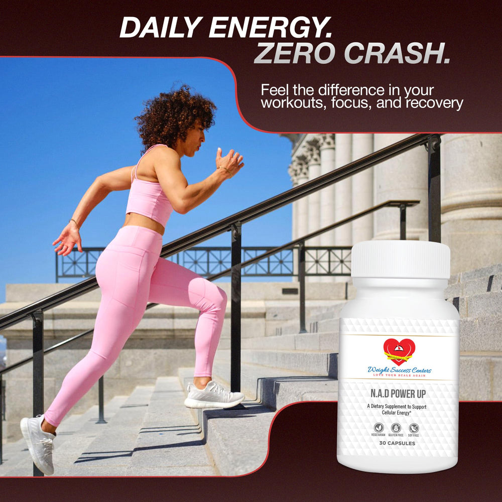 Nutrition details for NAD+ Power Up Liposomal supplement