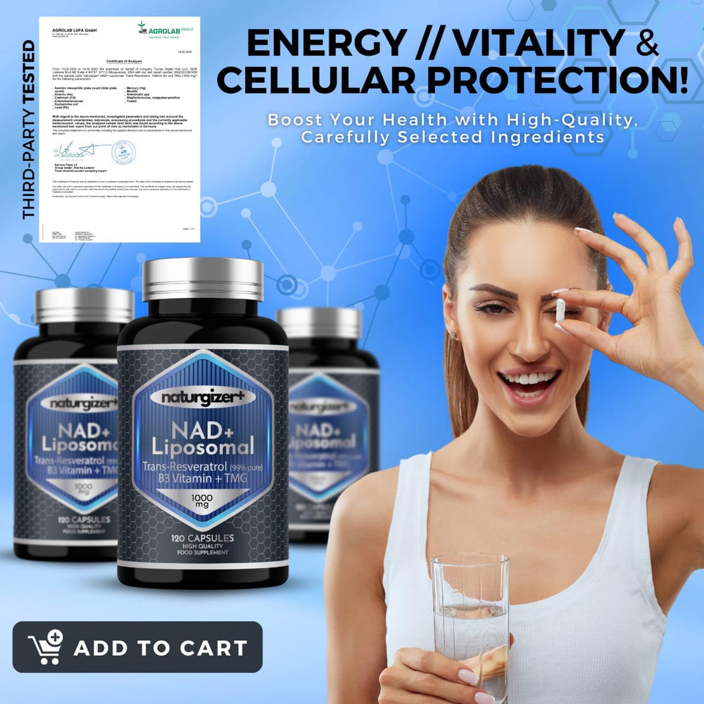 Label showing 1000 mg daily dose