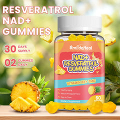 Benefits of NAD+ Resveratrol Gummies: energy, focus, cellular health
