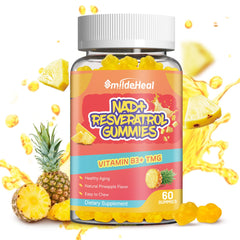 Hero image of NAD+ Resveratrol Gummies bottle
