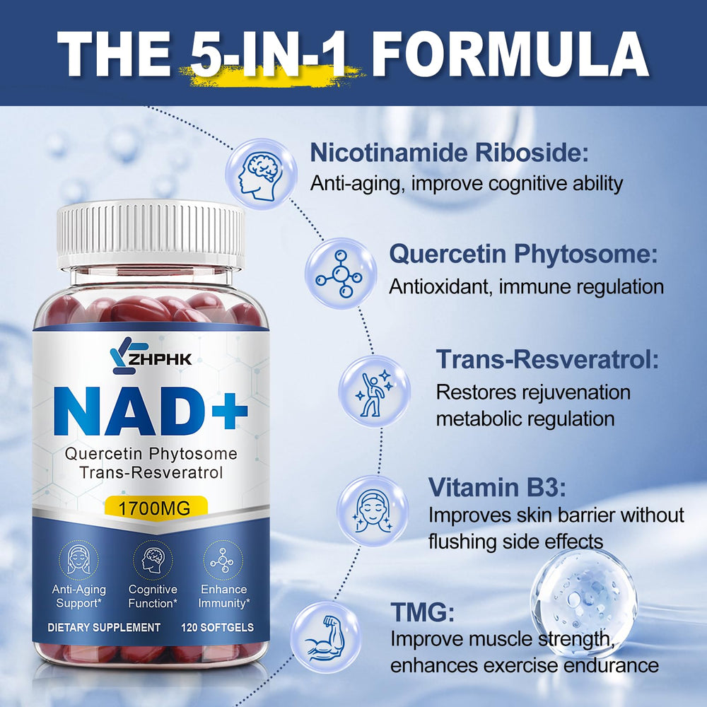 Energy and endurance visualization with NAD+