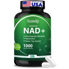 NAD Supplement 1000mg Pure bottle front view