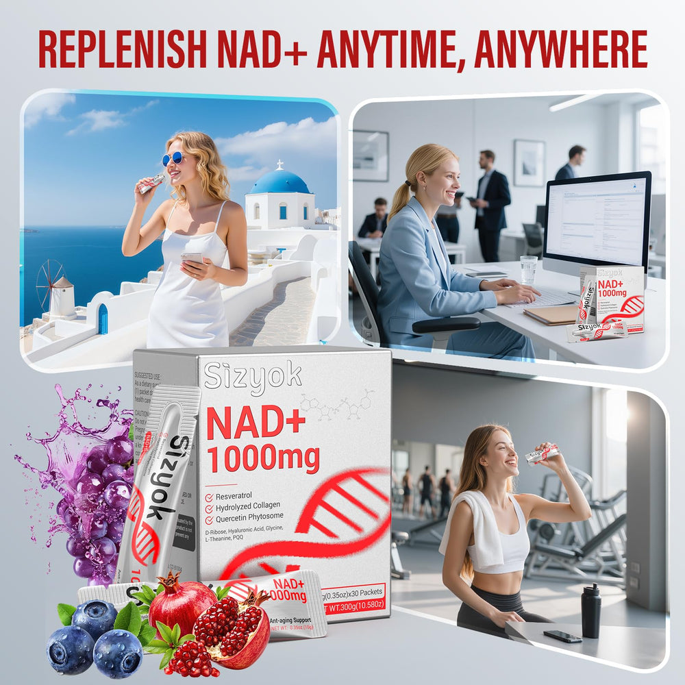 NAD+ liquid anti-aging support for women