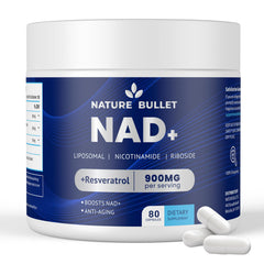 NAD+ liposomal NR with resveratrol – front view