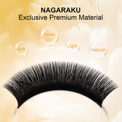 Nagaraku clean base with bonded roots delivers natural look and easy removal of excess adhesive.