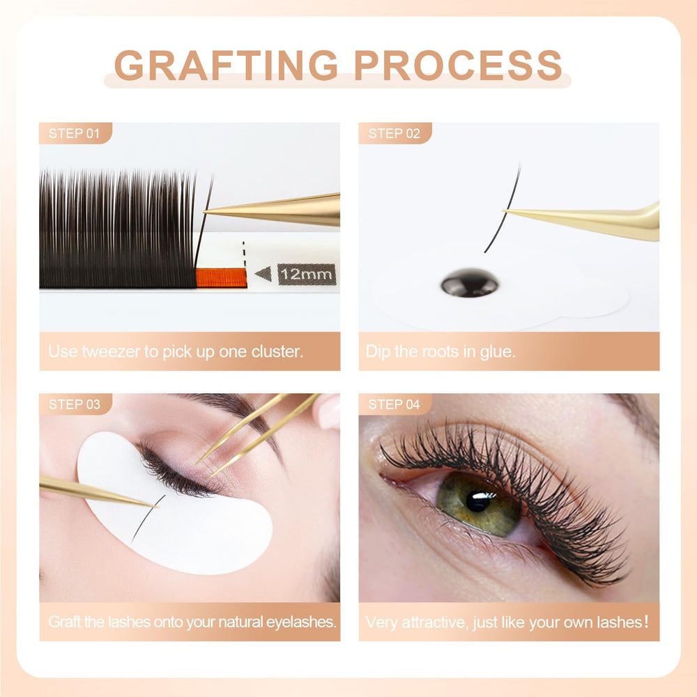 NAGARAKU easy-to-apply design suited for lash professionals