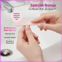 Nail Art Pen Set packaging display invites gifting and easy storage.