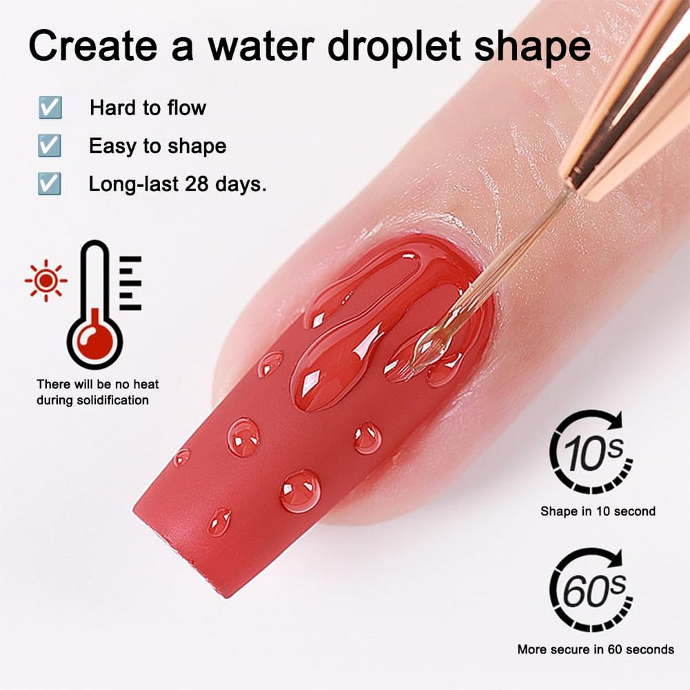 NAILKISS 15ml bottle packaging ideal for travel and touch ups