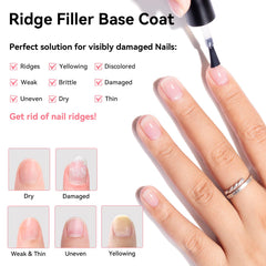 Nailshion Base Coat gliding onto a smooth canvas for polish.