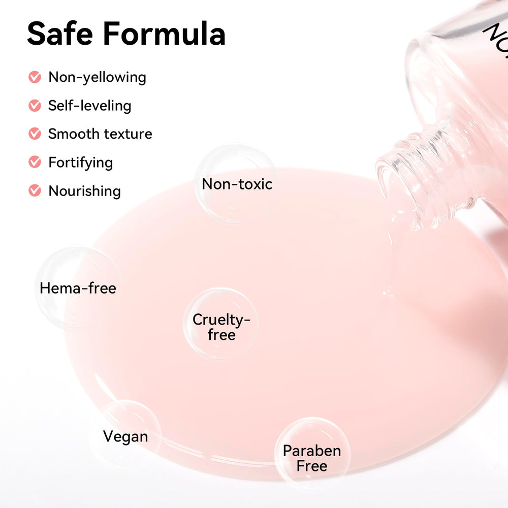 Nailshion Polish Adhesion Gloss helps colors apply evenly and last longer