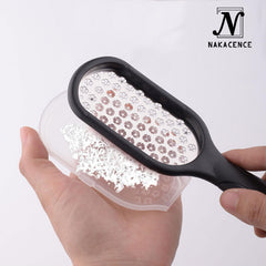 Nakacence mess-free storage catches shavings for a clean workspace.