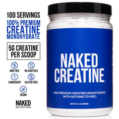 Bulk 500g Naked Creatine packaging