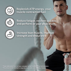 Person lifting weights representing muscle growth and strength