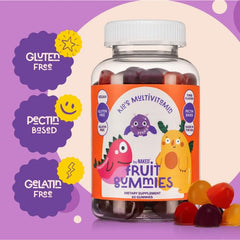 Gluten Free badge on Naked Nutrition kids vitamins packaging