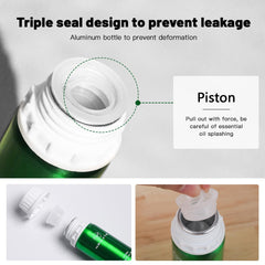 NAMSTE aluminum bottle seal protecting delicate notes during storage