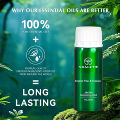 Namste aluminum bottle seal protects delicate notes and freshness.