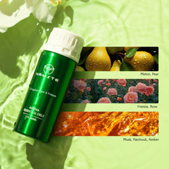 Namste English Pear & Freesia diffuser dispense releasing bright aroma for a room.