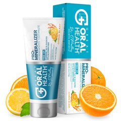 Front view of Nano hydroxyapatite Fluoride Free toothpaste in Citrus Blast flavor
