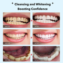 Packaging showing enamel protection and anti-plaque messaging