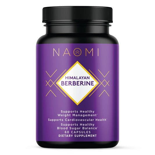 NAOMI Himalayan Berberine 500mg bottle label