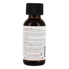 Narayan Oil being applied to relieve muscle aches