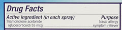 Nasacort 120 sprays bottle highlights daily use and reliable comfort.