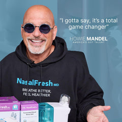 nasalfresh md saline packets ready for gentle daily nasal care