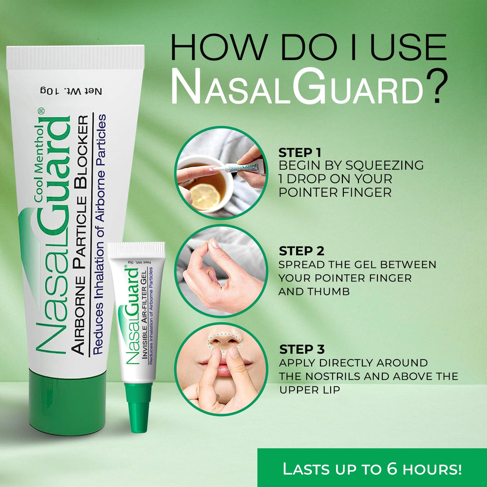 NasalGuard family-safe use image showing universal suitability.