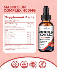 Dropper dispensing 2ml daily dose of NaSeny liquid magnesium
