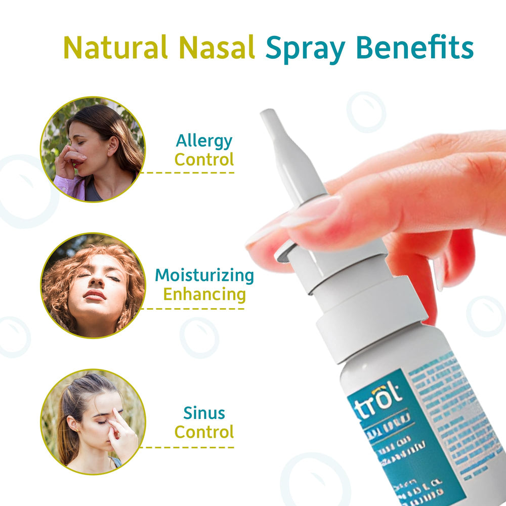 Nasitrol nasal spray pump action enables fast, easy relief