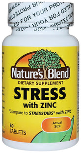 NAT B Stress Formula with Zinc bottle - 60 tablets