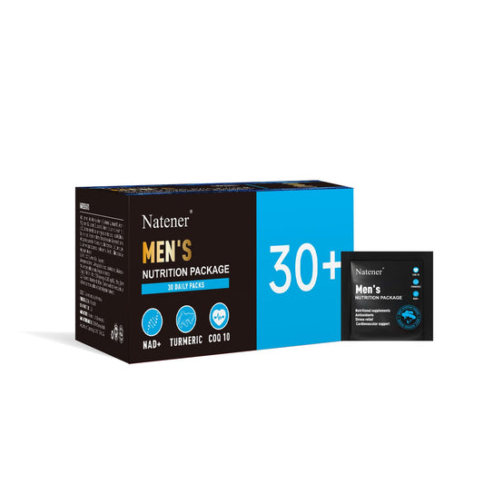 Natener Man 6 in 1 daily pack bottle - front view