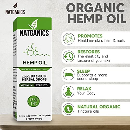 Natganics CO2 extraction process bottle illustrating purity and quality.
