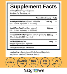 Ashwagandha 10:1 extract illustration for Natgrown supplement