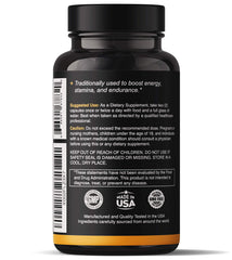 Maca root powder capsules for men and women