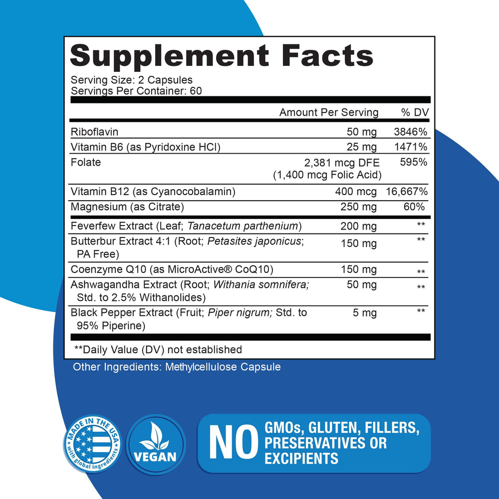 MicroActive CoQ10 pill with label
