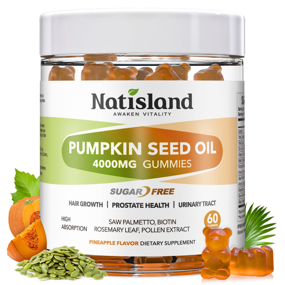 NATISLAND Pumpkin Seed Oil Gummies hero image