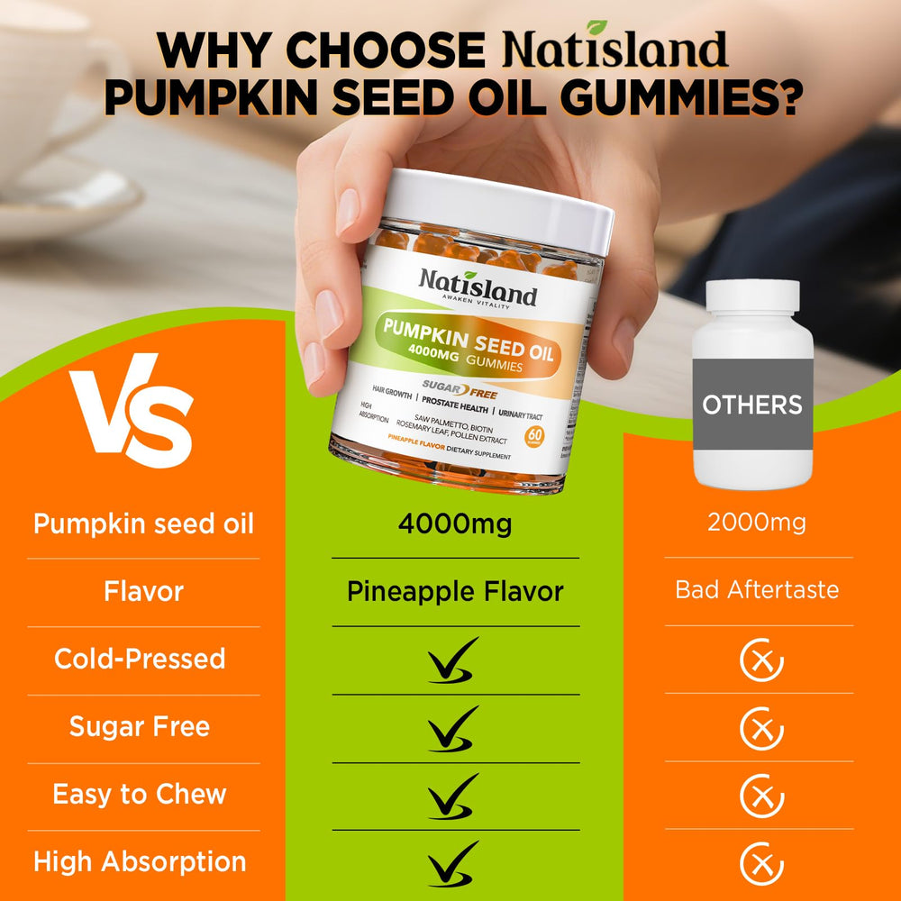 NATISLAND Vegan, non-GMO, gluten-free label