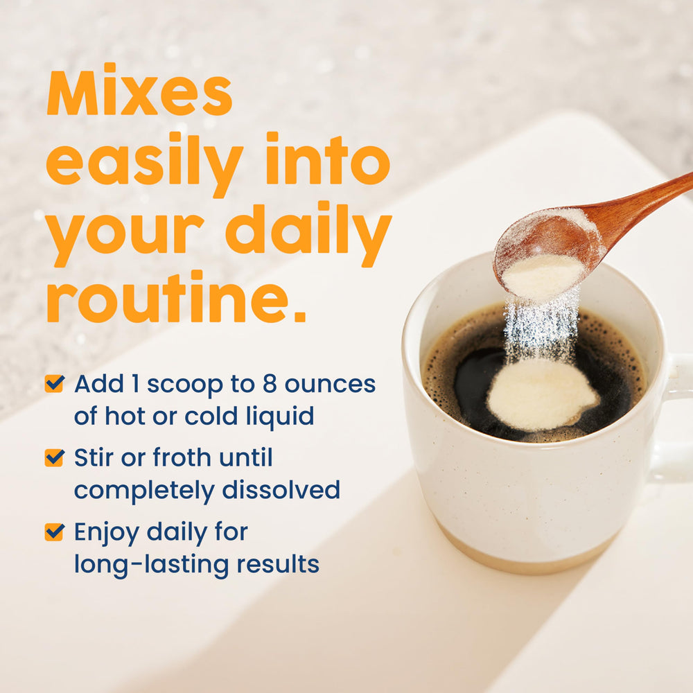 Dairy-free and gluten-free MCT powder packaging