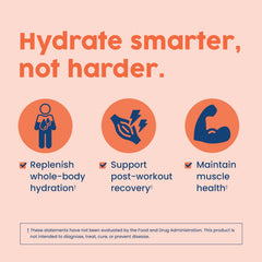 NativePath Native Hydrate ingredients panel highlighting vitamins, minerals, and BCAAs