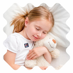 Pajamas with Sleepy Patch during bedtime