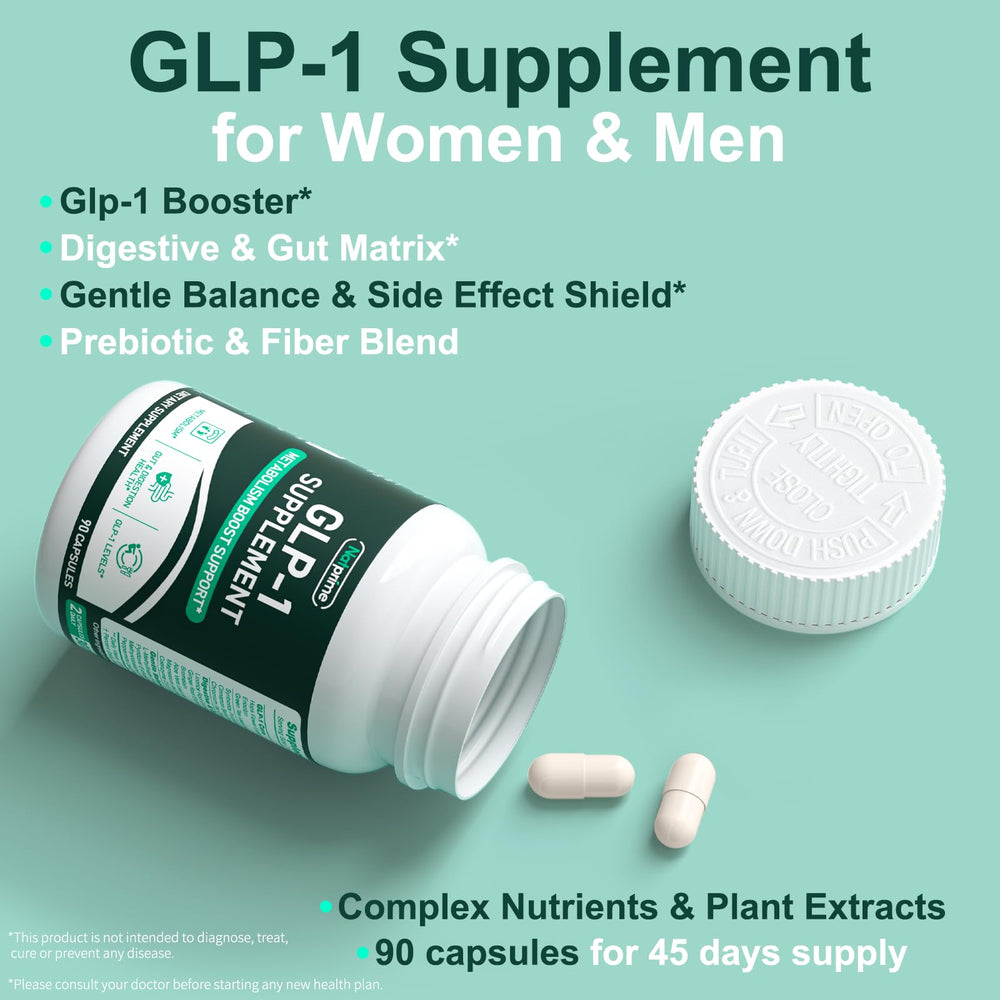 Two-capsule daily serving of Natprime GLP-1 capsules