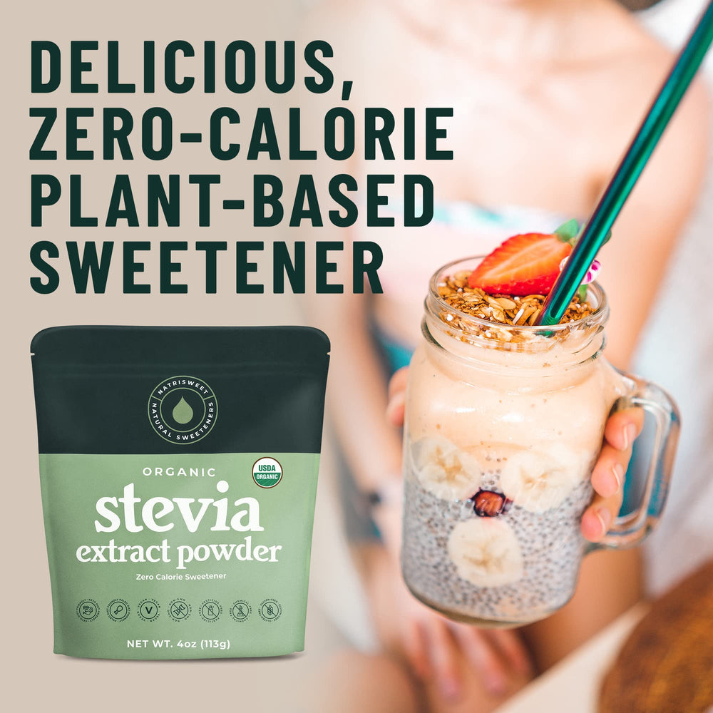 Stevia powder for baking and beverages